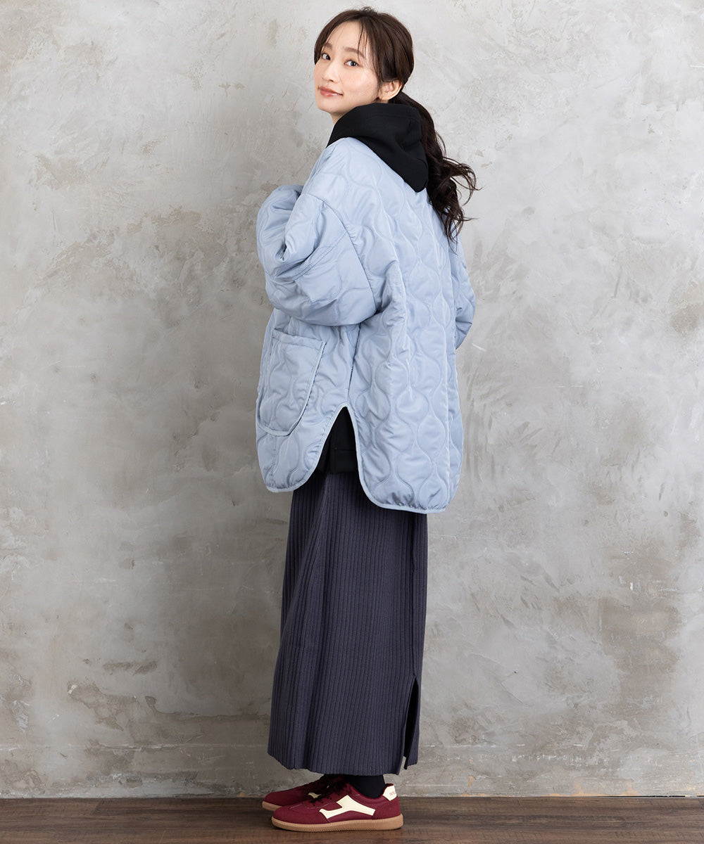 【sabstreet bis】【web限定】 中綿キルティングジャケット【先行予約】