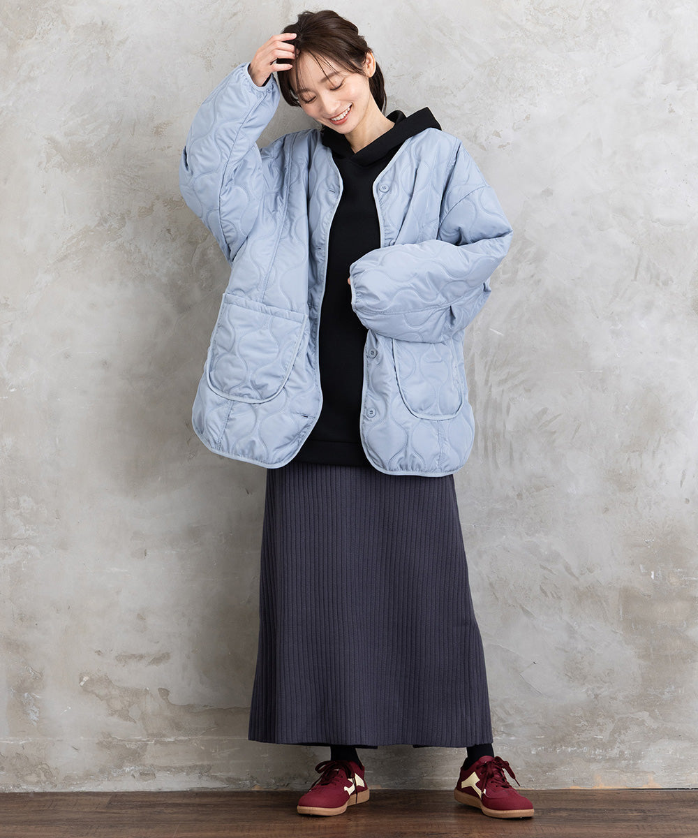 【sabstreet bis】【web限定】 中綿キルティングジャケット【先行予約】