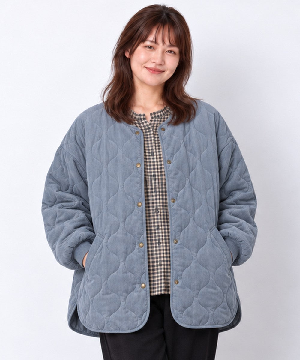 【sabstreet bis】【web限定】 コーデュロイキルティングジャケット【先行予約】