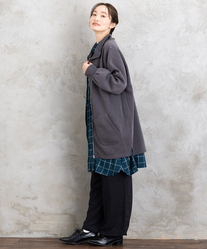 【sabstreet bis】【web限定】 スタンドカラージップブルゾン