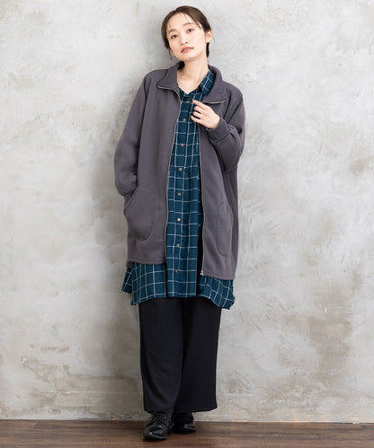 【sabstreet bis】【web限定】 スタンドカラージップブルゾン