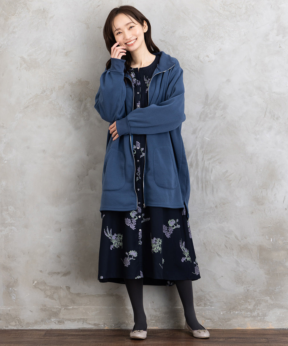 【sabstreet bis】【web限定】 スタンドカラージップブルゾン