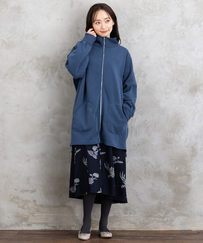 【sabstreet bis】【web限定】 スタンドカラージップブルゾン