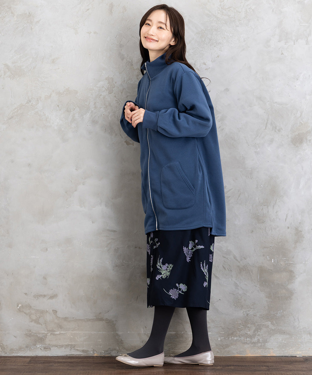 【sabstreet bis】【web限定】 スタンドカラージップブルゾン