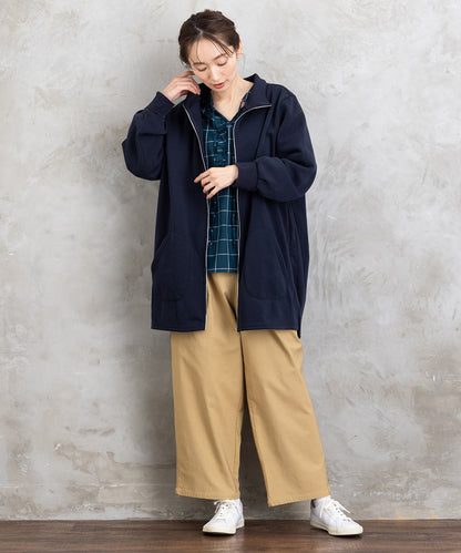 【sabstreet bis】【web限定】 スタンドカラージップブルゾン