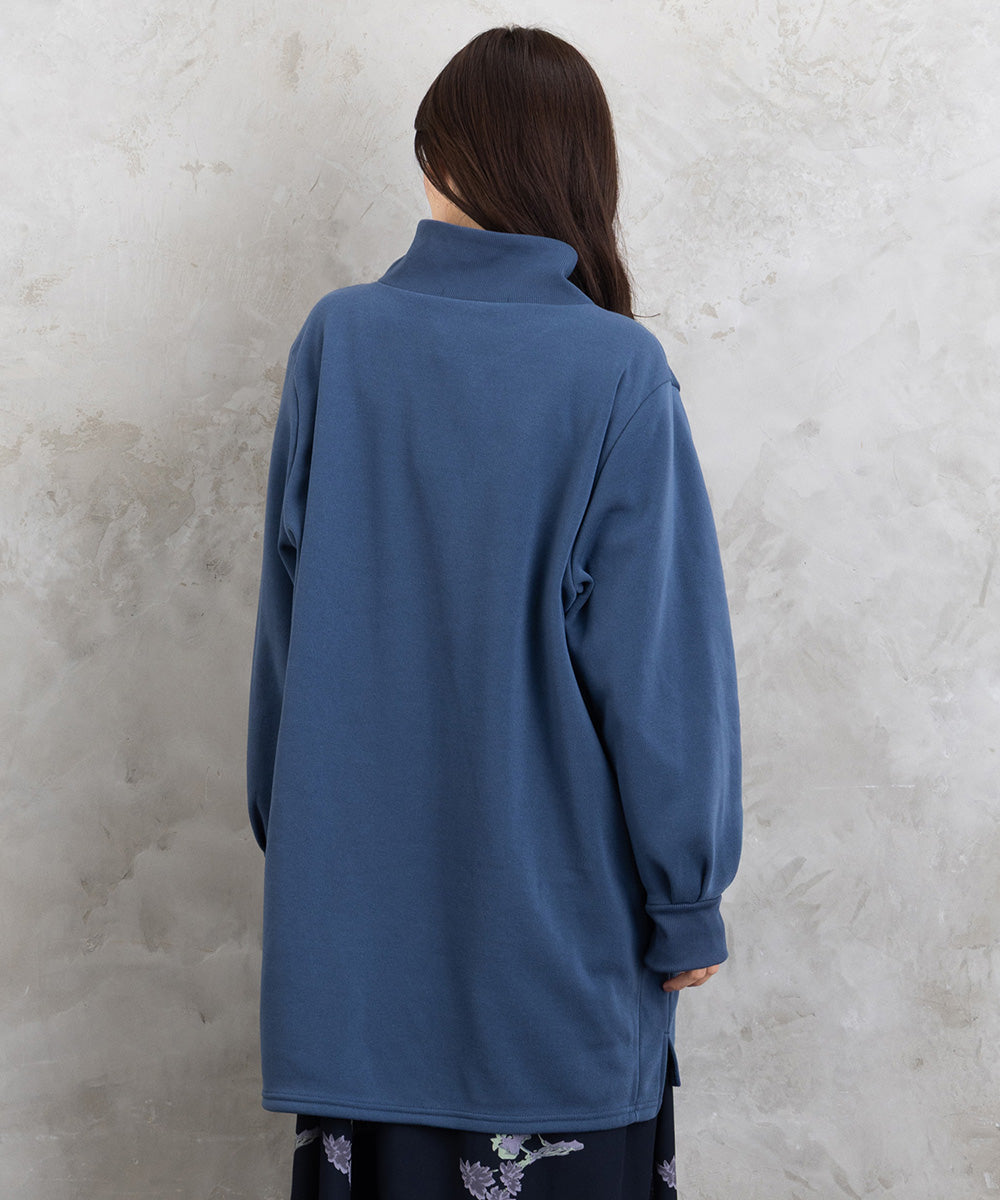 【sabstreet bis】【web限定】 スタンドカラージップブルゾン