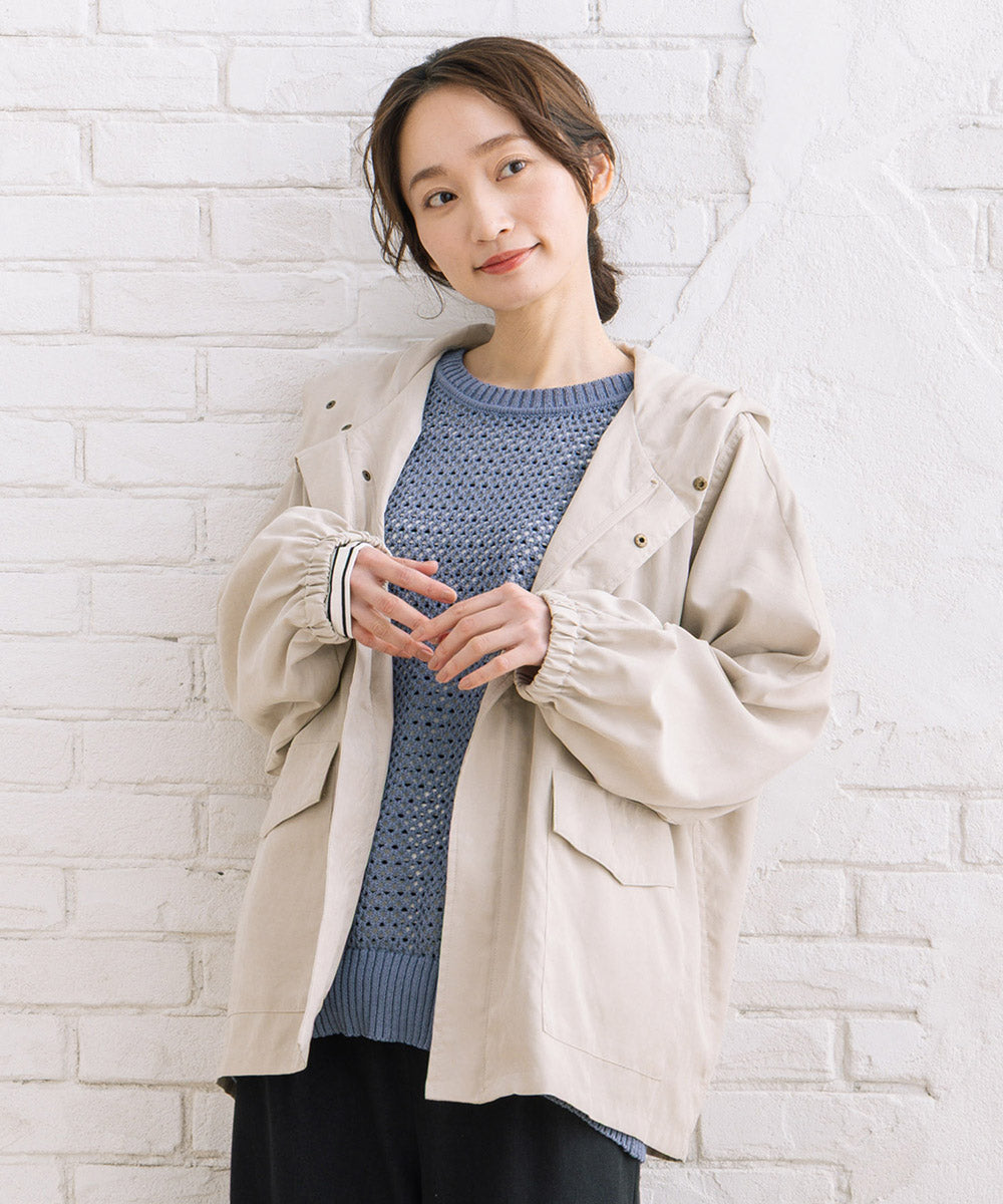 【sabstreet bis】【web限定】 ツイルフラップマウンテンパーカー