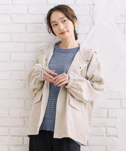 【sabstreet bis】【web限定】 ツイルフラップマウンテンパーカー