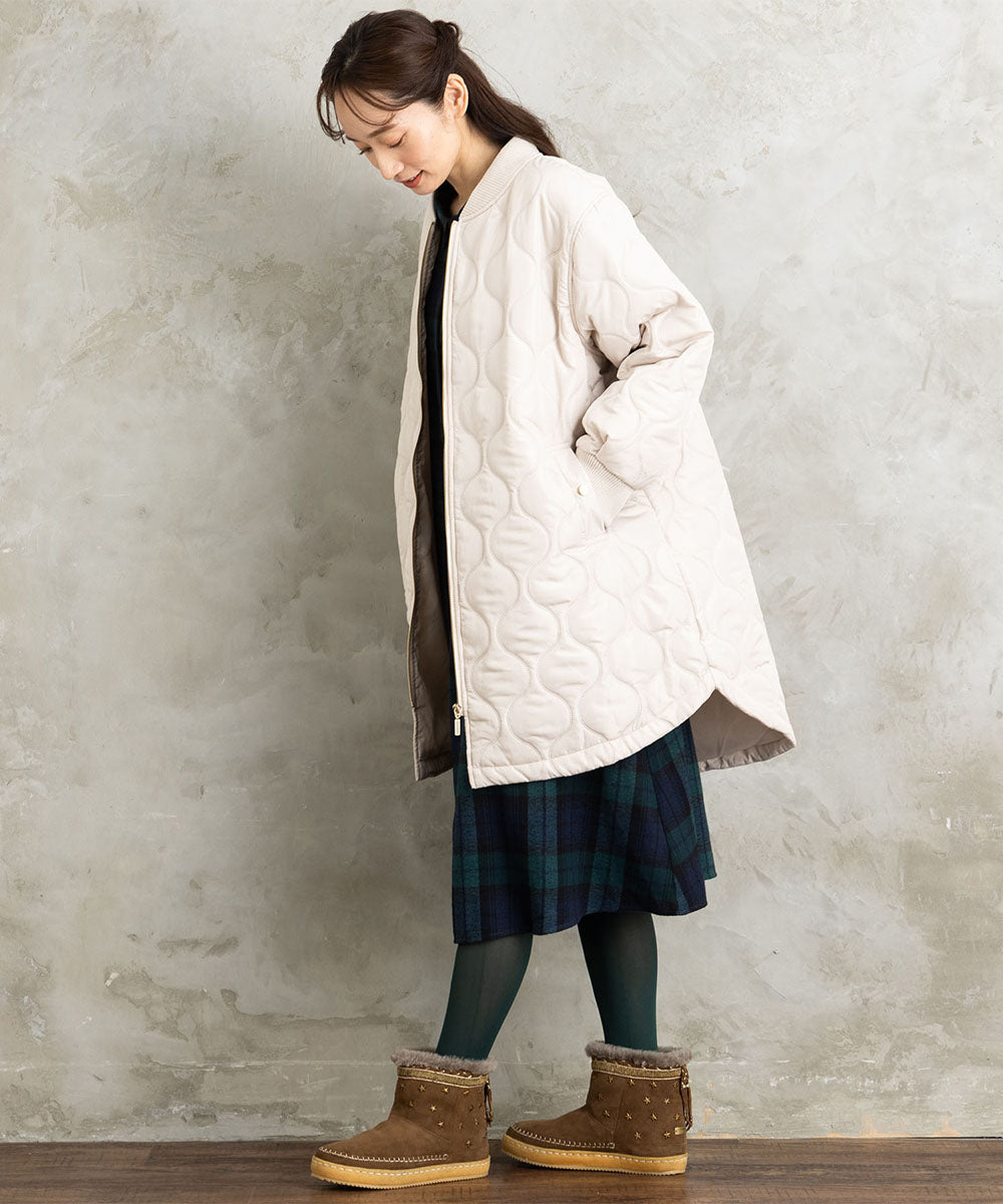 【sabstreet bis】【web限定】 起毛シャツワンピース