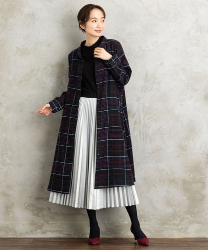 【sabstreet bis】【web限定】 起毛シャツワンピース