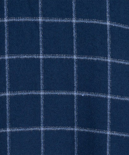 【sabstreet bis】【web限定】 起毛シャツワンピース