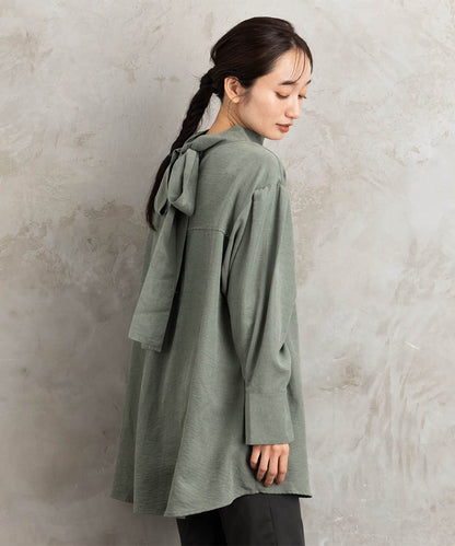 【sabstreet bis】【web限定】ボウタイチュニック