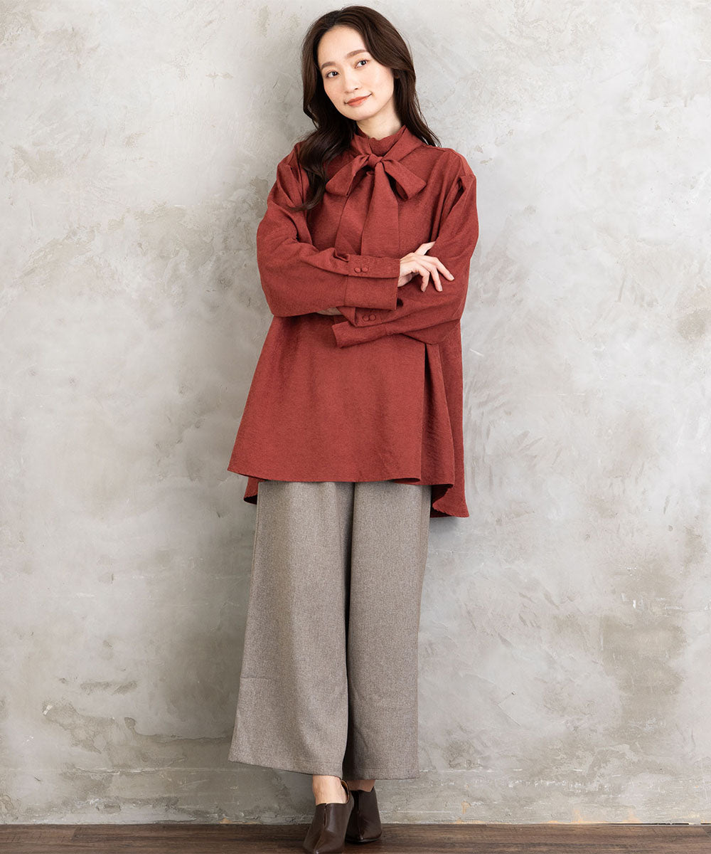 【sabstreet bis】【web限定】ボウタイチュニック