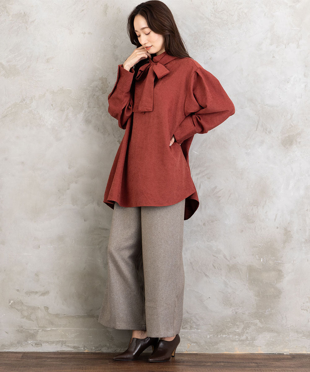 【sabstreet bis】【web限定】ボウタイチュニック