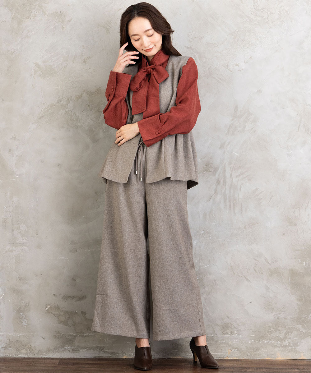 【sabstreet bis】【web限定】ボウタイチュニック