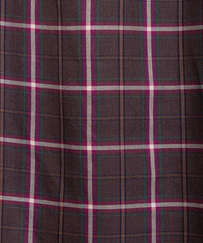 【sabstreet bis】【web限定】 アソートチェックピンタックシャツワンピース【先行予約】