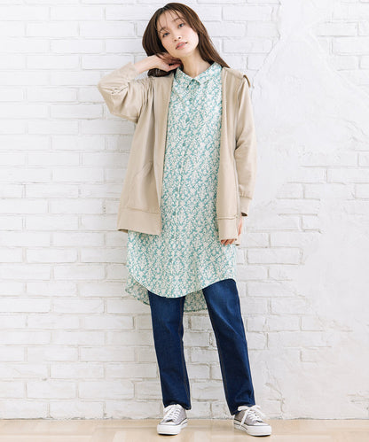 【sabstreet bis】【web限定】 アソートプリントシャツワンピース