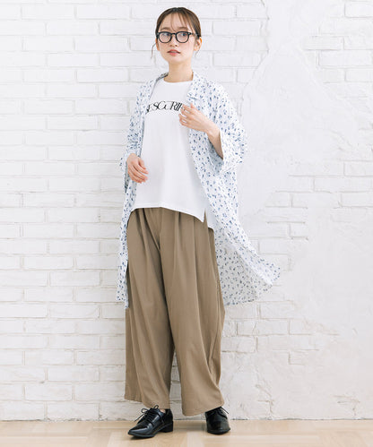 【sabstreet bis】【web限定】 アソートプリントシャツワンピース