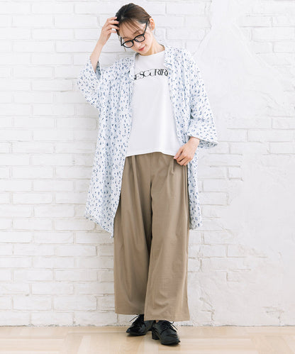 【sabstreet bis】【web限定】 アソートプリントシャツワンピース