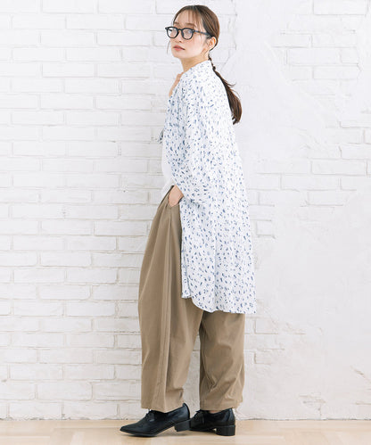 【sabstreet bis】【web限定】 アソートプリントシャツワンピース