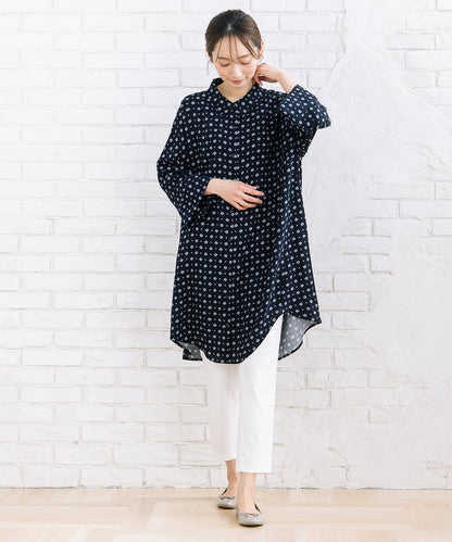 【sabstreet bis】【web限定】 アソートプリントシャツワンピース