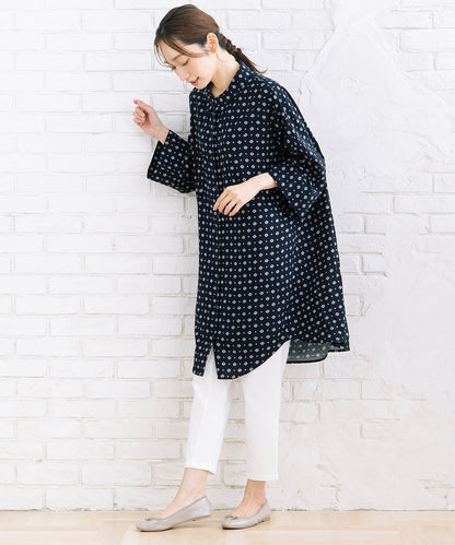 【sabstreet bis】【web限定】 アソートプリントシャツワンピース