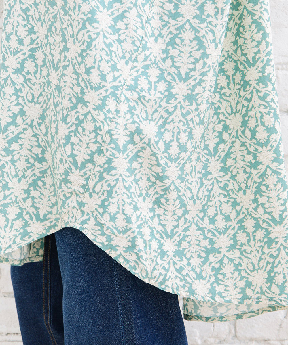 【sabstreet bis】【web限定】 アソートプリントシャツワンピース