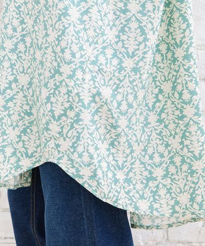 【sabstreet bis】【web限定】 アソートプリントシャツワンピース