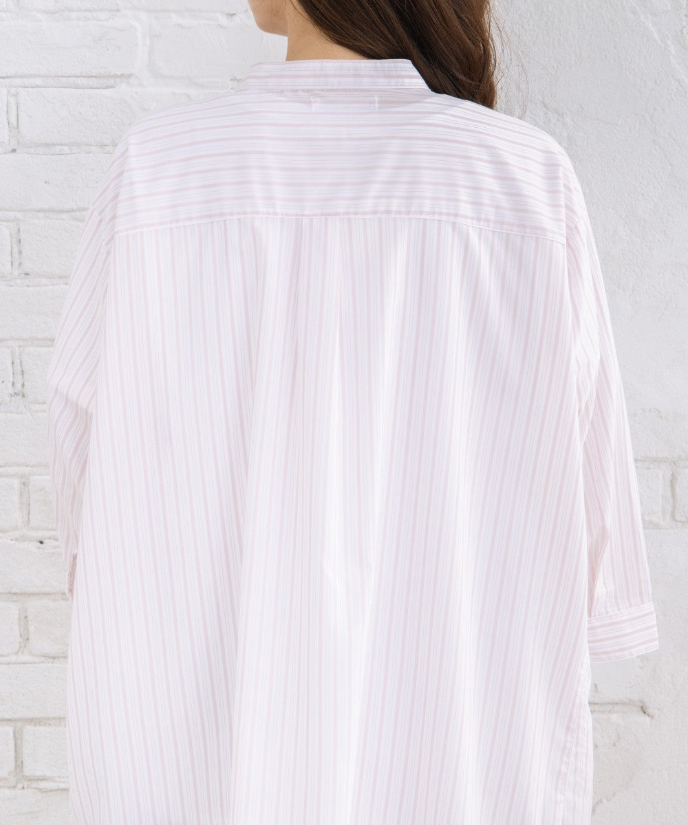 【sabstreet bis】【web限定】 【接触冷感】Aラインシャツワンピース