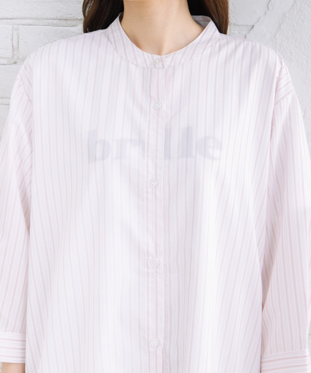 【sabstreet bis】【web限定】 【接触冷感】Aラインシャツワンピース