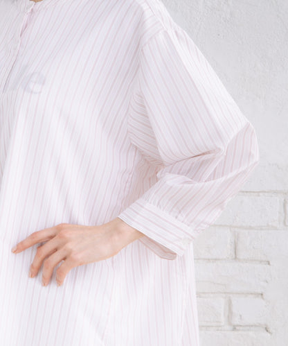 【sabstreet bis】【web限定】 【接触冷感】Aラインシャツワンピース