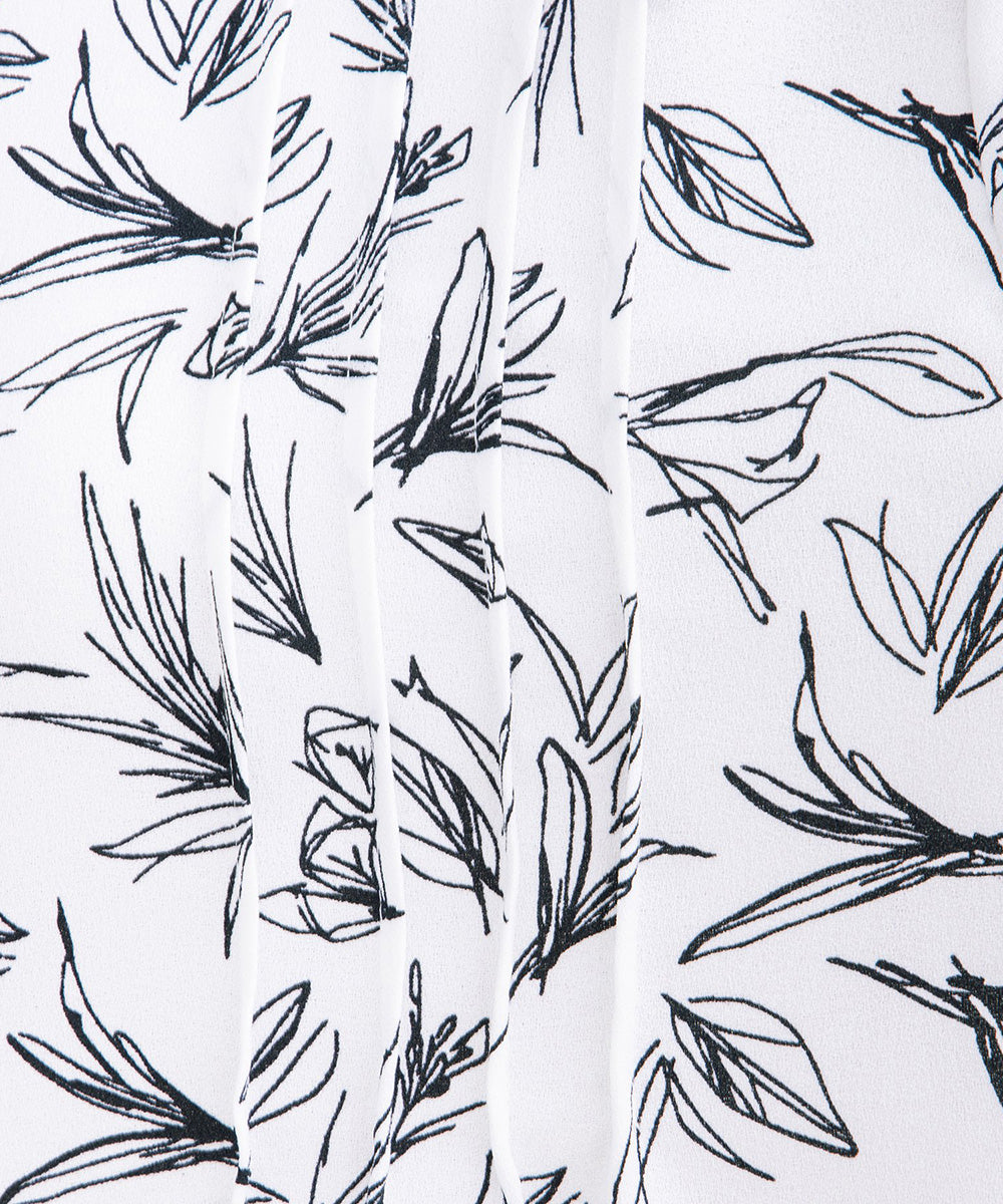 【sabstreet bis】【web限定】 ピンタックジョーゼットチュニック