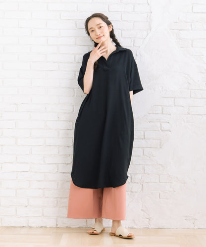 【sabstreet bis】【web限定】 【COOL・UV・防シワ】ライトジョーゼットワンピース