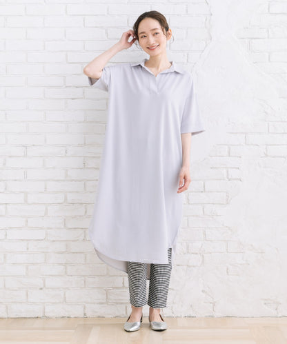 【sabstreet bis】【web限定】 【COOL・UV・防シワ】ライトジョーゼットワンピース