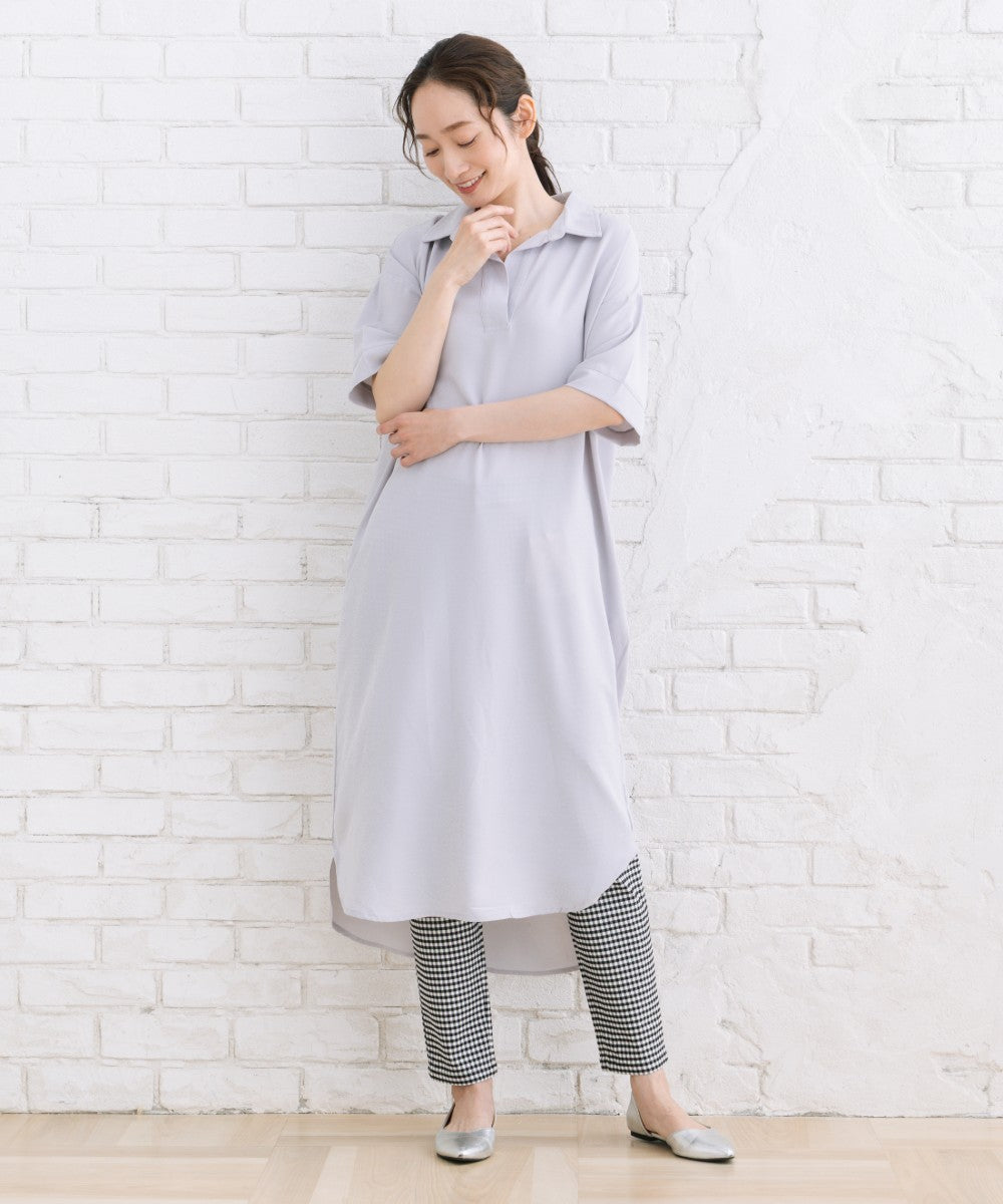 【sabstreet bis】【web限定】 【COOL・UV・防シワ】ライトジョーゼットワンピース