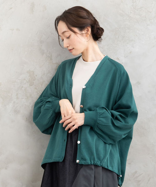 大きいサイズ レディース カーディガン ドロストコード ゆったり｜大きいサイズ レディース ブランド 通販 安い WEB限定 カジュアル コーデ ファッション