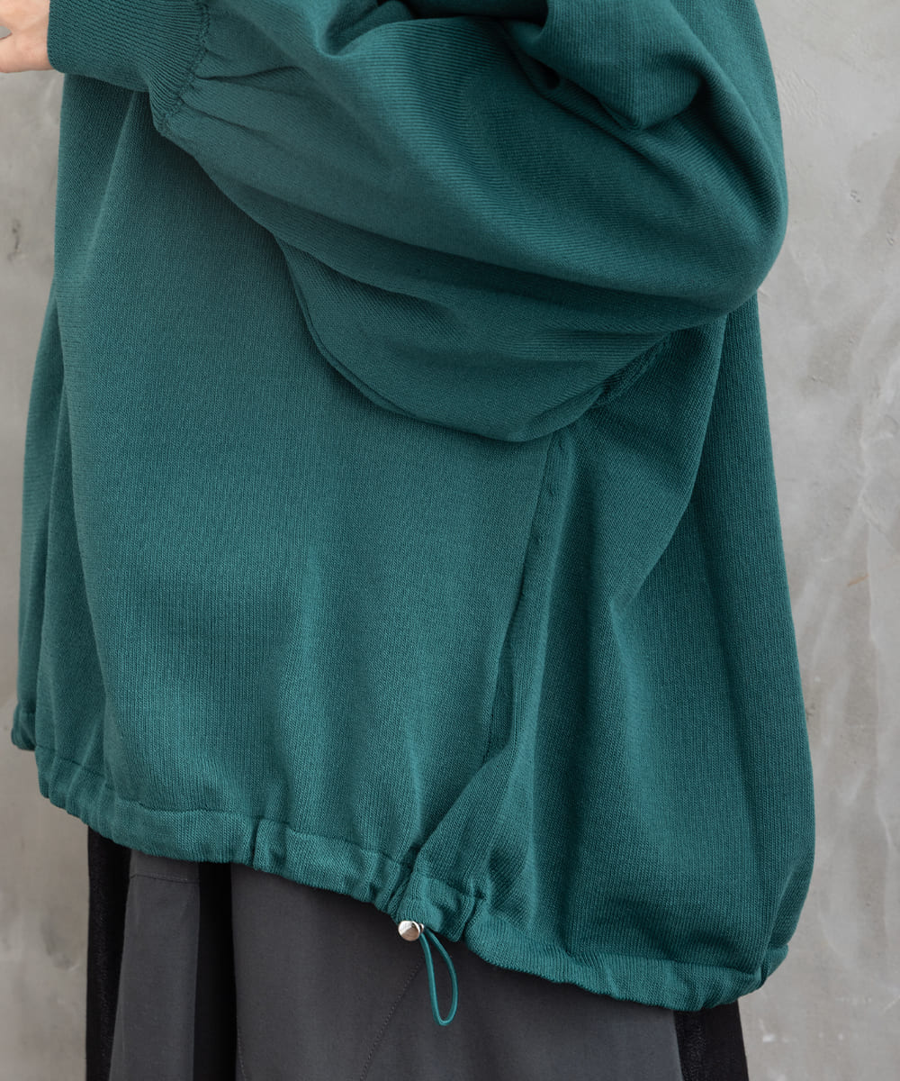 【sabstreet bis】【web限定】15号(3L) ドロストヘムニットカーディガン