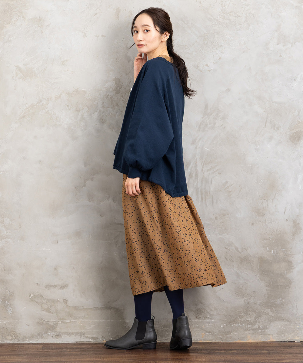 【sabstreet bis】【web限定】15号(3L) ドロストヘムニットカーディガン