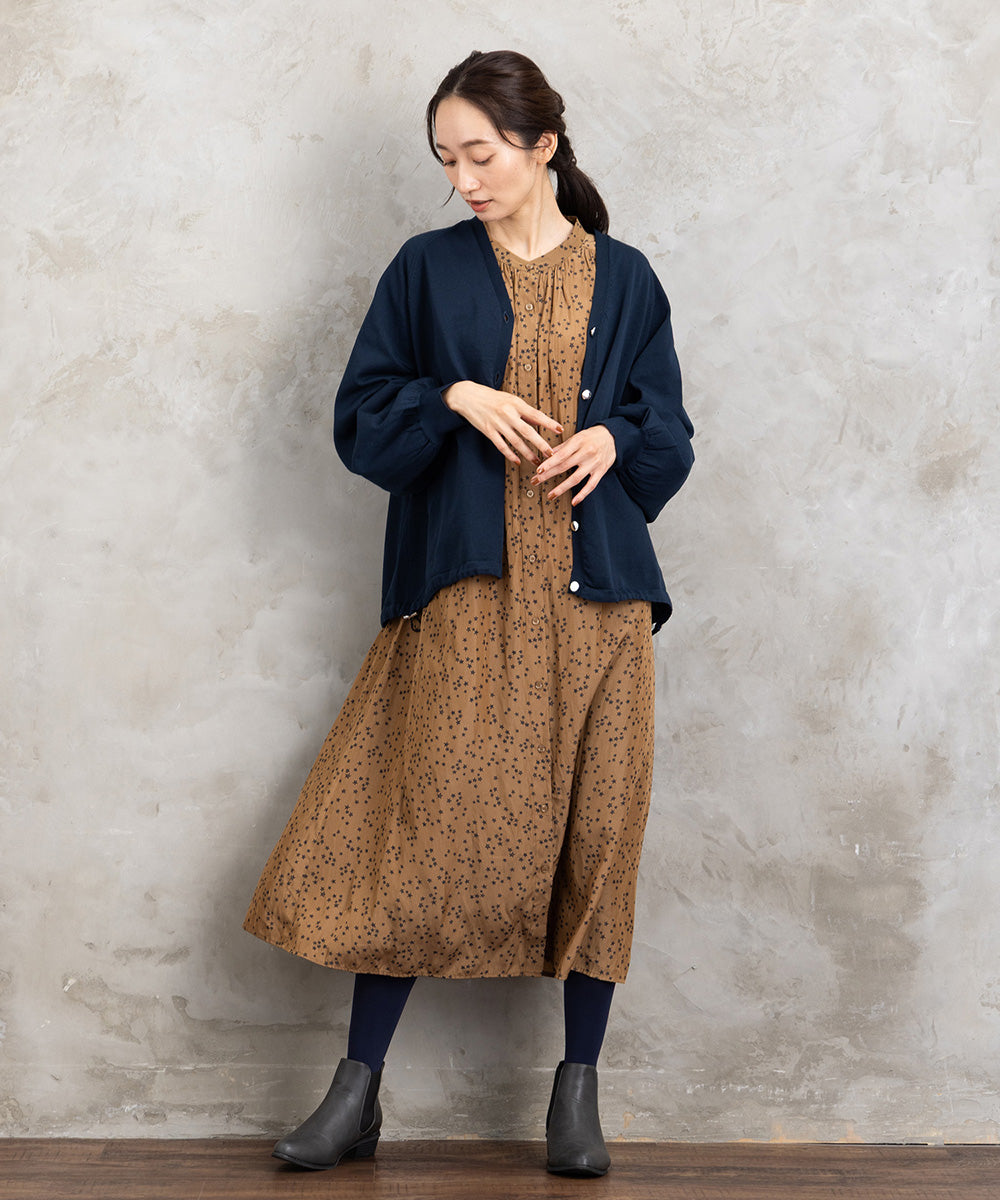 【sabstreet bis】【web限定】15号(3L) ドロストヘムニットカーディガン