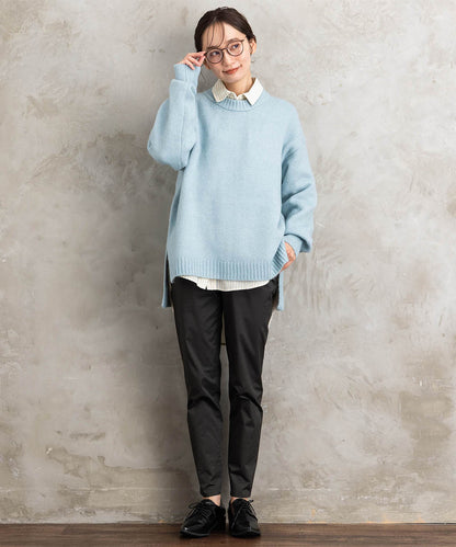 【sabstreet bis】【web限定】ヤクタッチクルーネックニット