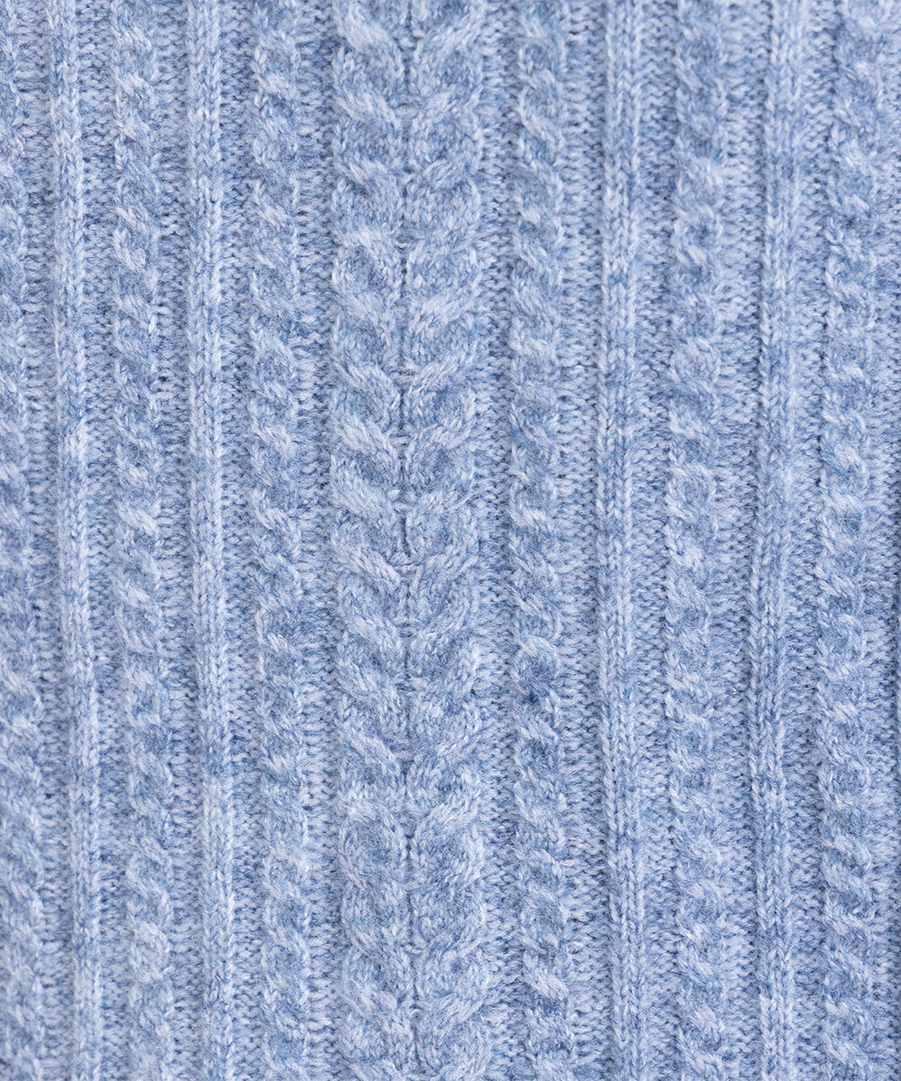 【sabstreet bis】【web限定】 Aラインケーブルニットプルオーバー【先行予約】