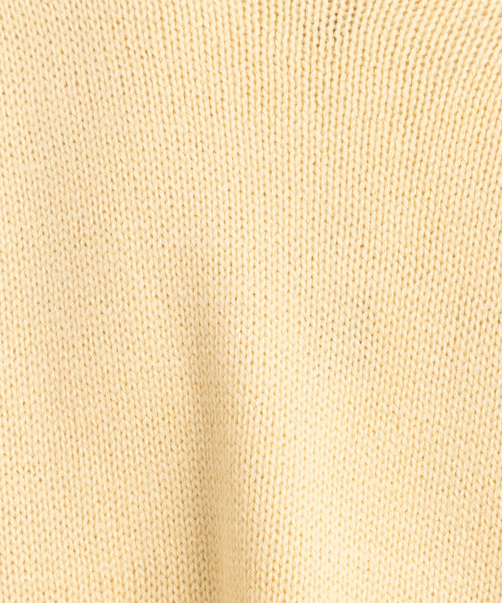 【sabstreet bis】【web限定】5Gケーブル柄アンサンブルニット