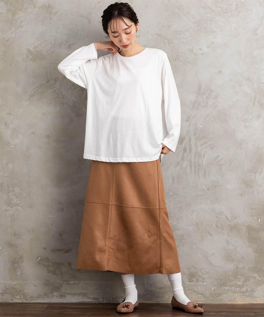 【sabstreet bis】【web限定】5Gケーブル柄アンサンブルニット