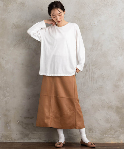 【sabstreet bis】【web限定】5Gケーブル柄アンサンブルニット