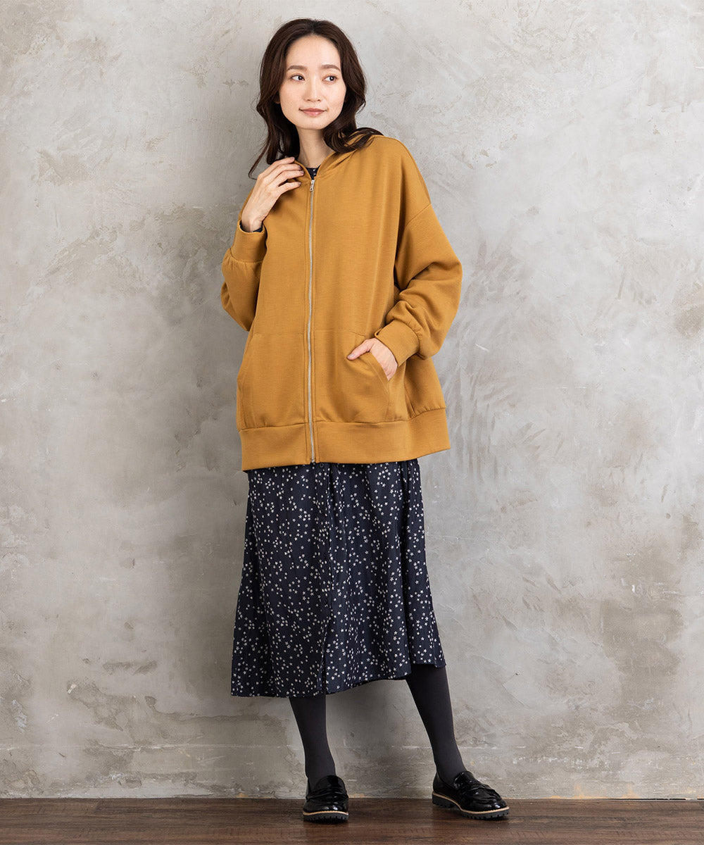 【sabstreet bis】【web限定】15号(3L) ダンボールジップパーカー