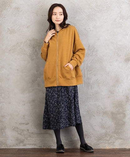 【sabstreet bis】【web限定】15号(3L) ダンボールジップパーカー