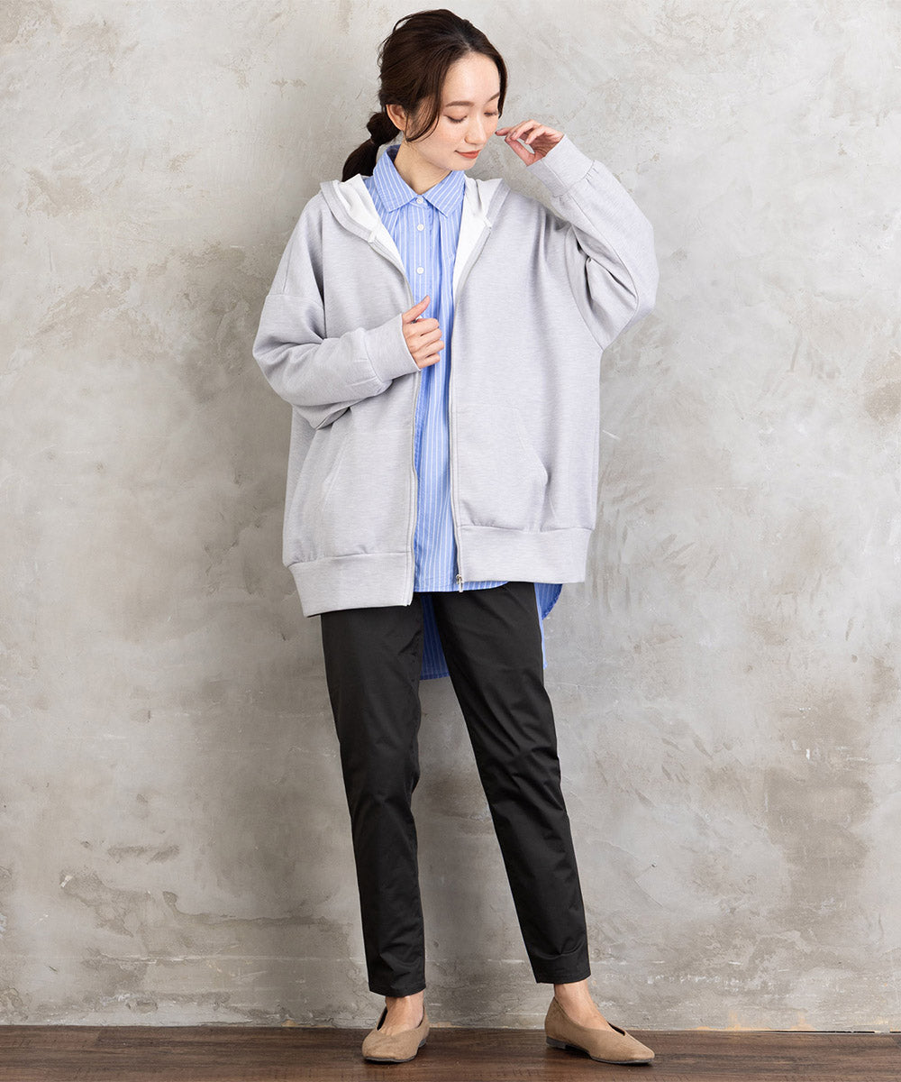 【sabstreet bis】【web限定】15号(3L) ダンボールジップパーカー