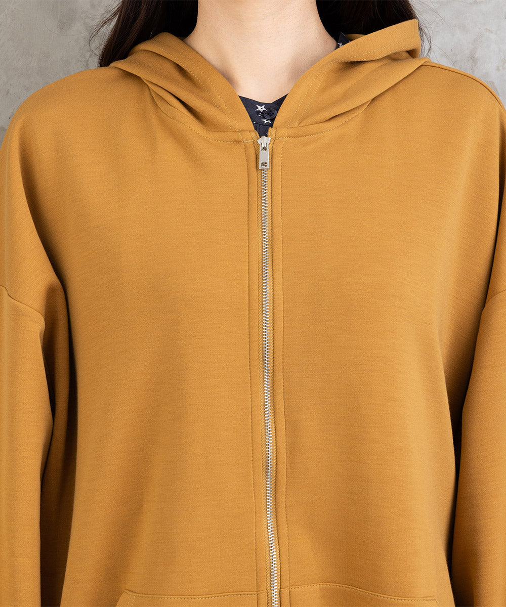 【sabstreet bis】【web限定】15号(3L) ダンボールジップパーカー