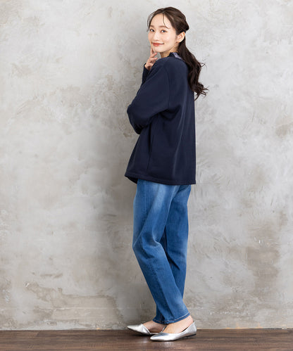 【sabstreet bis】【web限定】 ドットボタンカーディガン