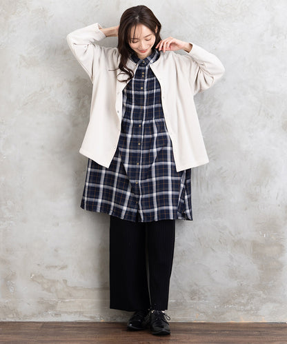 【sabstreet bis】【web限定】 ドットボタンカーディガン